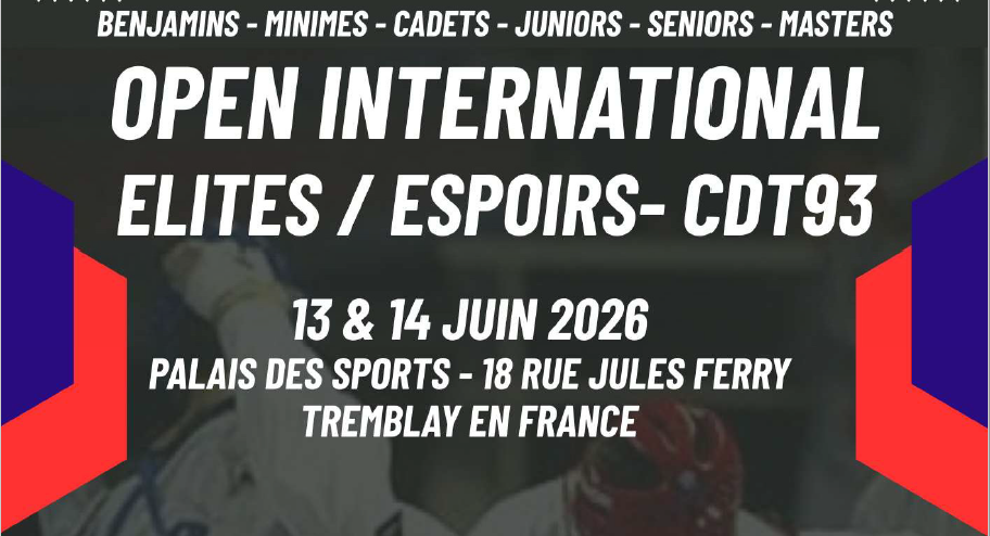 Open international Elites / Espoir CDT93