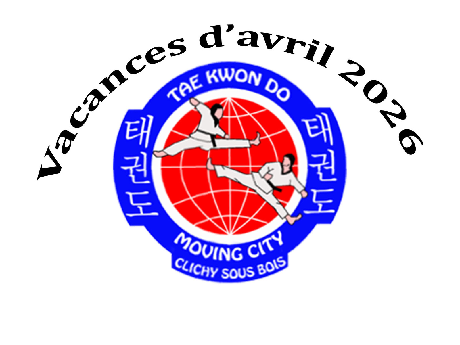 Planning du club pendant les vacances d'avril 2026