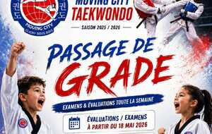 PASSAGE DE GRADES