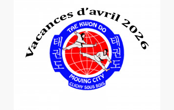 Planning du club pendant les vacances d'avril 2026